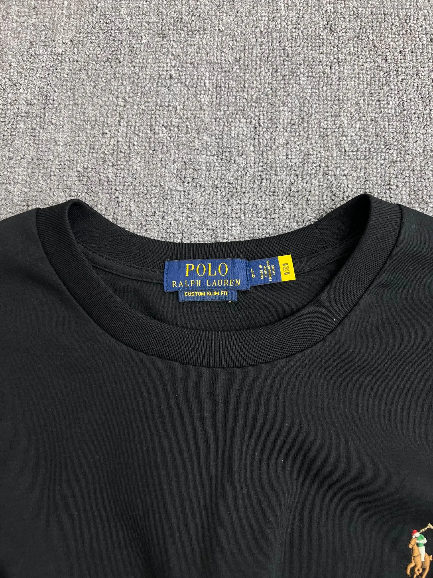 P220 Ralph Lauren Embroidered Round Neck Short Sleeve S/M/L/XL/XXL